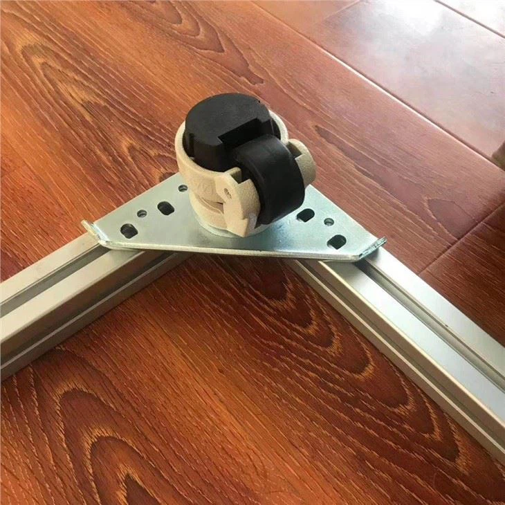 leveling caster with aluminium frame (5)