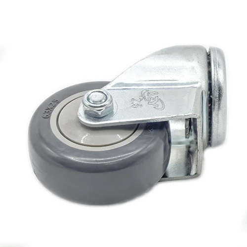 2.5 inch light duty supermarket casters