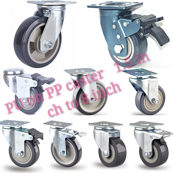 Pu on PP casters-shangxin casters